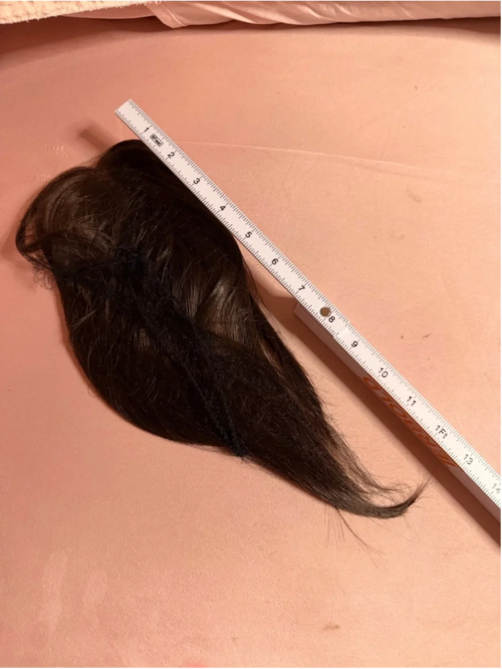 SEGO Dark Brown Human Hair Topper Wiglet - Picture 8 of 16